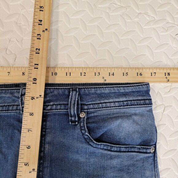 Diesel Jeans Mens 30x32 Thommer Slim Skinny Very Distressed Holes Rock And Roll - Picture 12 of 14